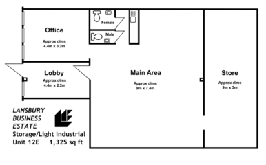 Light Industrial Storage Unit 12E – TO LET