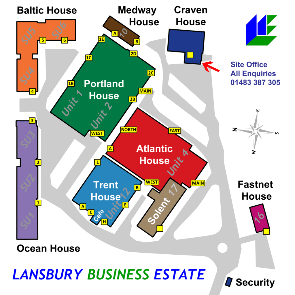 Lansbury Estate Site Layout