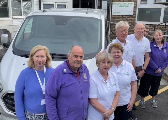 Woking Foodbank Electric Van