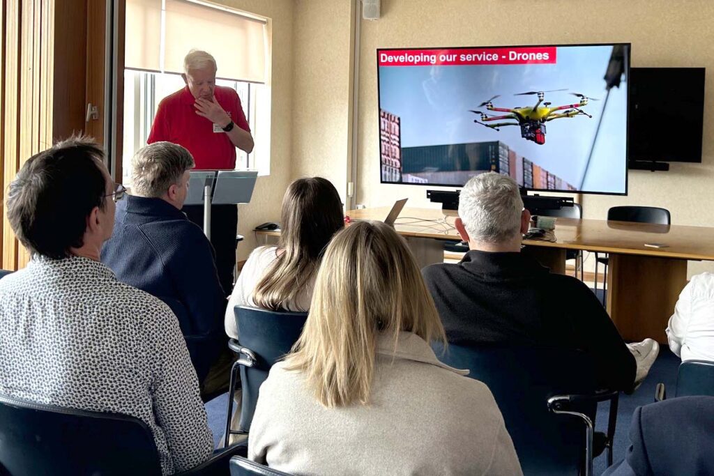 KSS AED drone delivery